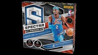 2023-24 Panini Spectra Hobby 8 Box Full Case PYT | CardSino Breaks #263