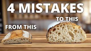 4 Sourdough Mistakes You Can Easily Avoid