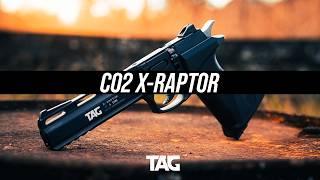 Lançamento Pistola Airgun TAG CO2 X-RAPTOR 4.5mm: Poder e precisão em suas mãos!