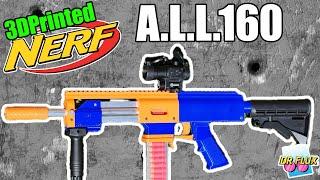 High Performance 3D Printed Nerf Blaster - The A.L.L.160