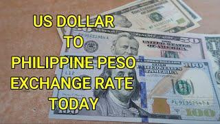 US Dollar to Philippine Peso - Dollar to Philippine Peso Rate Today - Dollar Peso Exchange Rate