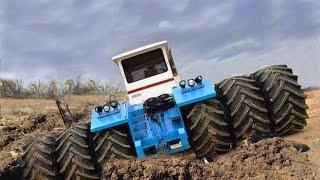 Biggest Tractors Stuck in Mud Compilation | Tractor Pull and Sound 2020