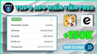 APP KIẾM TIỀN ONLINE MIỄN PHÍ MỚI NHẤT 2024 LÀM NHIỆM VỤ CHƠI GAME KIẾM TIỀN RÚT LUÔN 150K VỀ ATM