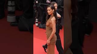 Bella Hadid wearing Ysl at Festival de Cannes 2024 #bellahadid  #ysl  #festivaldecannes #cannes2024