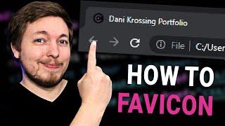 26 | HOW TO CREATE A HTML FAVICON | 2023 | Learn HTML and CSS Full Course for Beginners
