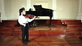 SAMUEL TAN 8 years old/ Kreisler Preludio and Allegro