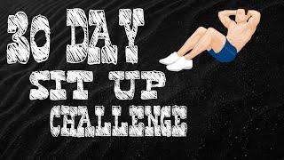 30 Day Sit Up CHALLENGE! | 1 to 12