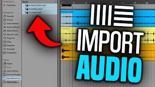 How to Import Audio in Ableton Live 11 (2025) - Full Guide