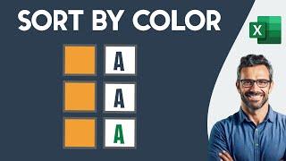 Excel Sort Data by Cell Color, Font Color and Font Style - DataXL