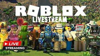 ROBLOX LIVESTREAM!! #roblox #live #livestream #robux #robuxgiveaway