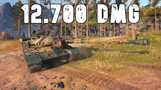 World of Tanks WZ-111 model 5A - 5 Kills 12,7K Damage