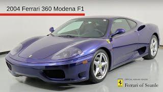 2004 Ferrari 360 Modena F1 Start Up and Walk-Around