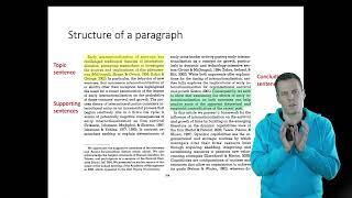 Basics of writing and structuring text