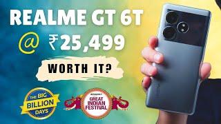 Realme GT 6T Long-Term Review: Should You Buy During Flipkart BBD & Amazon GIF 2024?