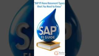 "SAP FI Hana Document Types: What You Need to Know"  