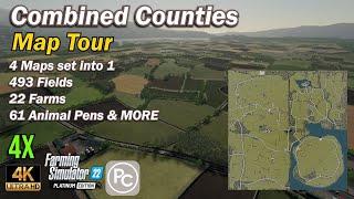 Combined Counties | Map Tour | Farming Simulator 22