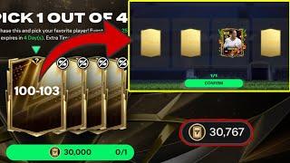 I OPENED 100-103 OVR EXTRA TIME 30k POINTS PACK IN FC MOBILE 25…