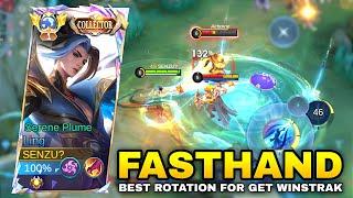 LING FASTHAND BEST ROTATION FOR GET WINSTREAK - MUST TRY THIS ROTATION - Ling Gameplay Mobile Legend