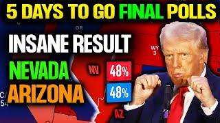 2024 Final Polls Shocker: Unexpected Increase Trump Harris 2024 Election Polls Last Map Prediction!