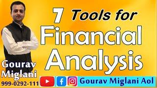 Tools for Financial Analysis || By Gourav Miglani