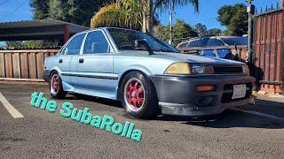 Finally finished the SubaRolla! be sure to watch till the end to see the final results.