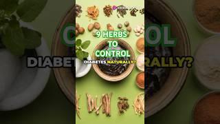 Control Diabetes Naturally! 9 Secret Herbs #herbs  #diabetescare #herbalremedies