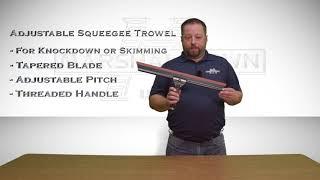 MARSHALLTOWN Adjustable Squeegee Trowel