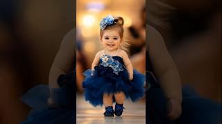  Sweet Princess Runway Show | #shorts #cutebaby #ytshorts #fashiontips