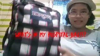 WHAT'S IN MY HOSPITAL  BABY BAG/MY HOSPITAL BAG|team RDvlog