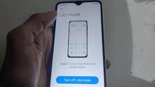 How to turn off lite mode in miui 12