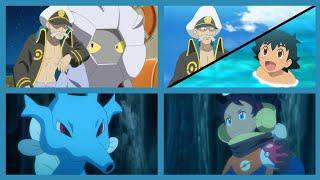 Ash meeting Hoen Elite Four Drake in Pokemon Journeys ENGLISH DUBBED HD