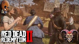 Red Dead Redemption 2 #31История настоящей любви. Права женщин. Ну прям Ромео и Джульетта.