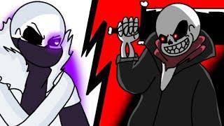 Homicide! Sans VS Cross! Sans [Animation]