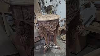 Wooden Carved Teak Wood Side Table by Star Enterprises. #sidetables #stool #short #shorts #furniture