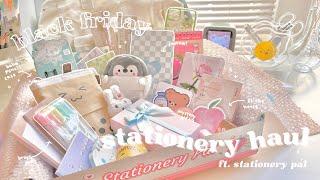  black friday stationery haul + giveaway // stationery pal unboxing