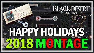 Black Desert Online 2018 End of the Year Montage | Jonlaw98