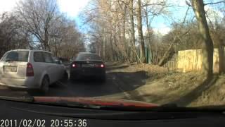 NEW crazy car accident in Russia!Honda Accord crash!ДТП аварии