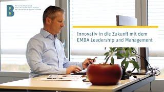 Innovativ in die Zukunft mit dem EMBA Leadership und Management