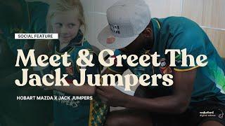 Meet and Greet The Tasmanian Jack Jumpers  - Social Video