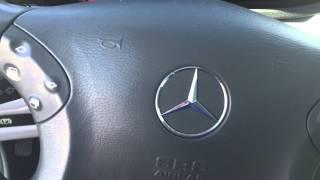 How to set clock in a MERCEDES C240, 203 CHASSIS