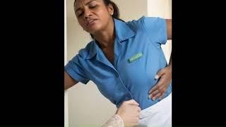 AI Generated Maid Stabbed in the Belly