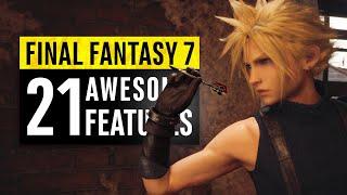 Final Fantasy 7 Remake | 21 Amazing Features (new gameplay)