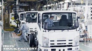 Isuzu Truck Factory Japan || Isuzu Truck Production - Trucking