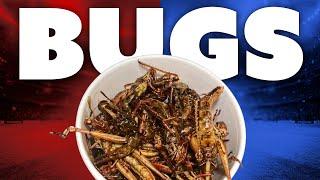 You must eat insects at a football game (Scrandle)