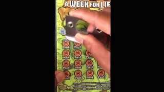 $7,500 a week for life ready to scratch