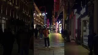 Night life at Taksim square Istanbul Turkey  #taksim #nightlife #istanbul #turkey