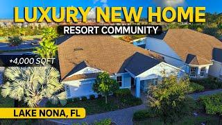 NEW Florida Luxury Home in the Best Location of Lake Nona FL | Last 3 Homes In This Community