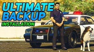 How To Install ULTIMATE BACKUP | LSPDFR Plugins