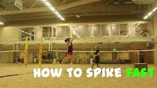 Beach Volleyball Spike Technique (Hit the ball early!)