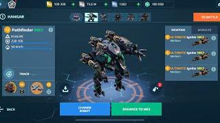 Pathfinder Igniter Ultimate | War Robots Gameplay